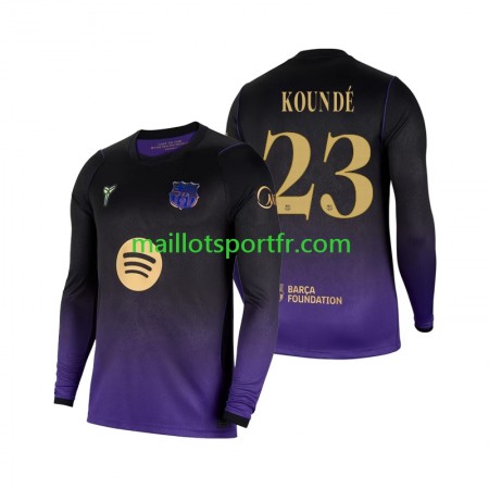 Maillot de Foot FC Barcelone Jules Kounde 23 Exterieur 2026/27 ML